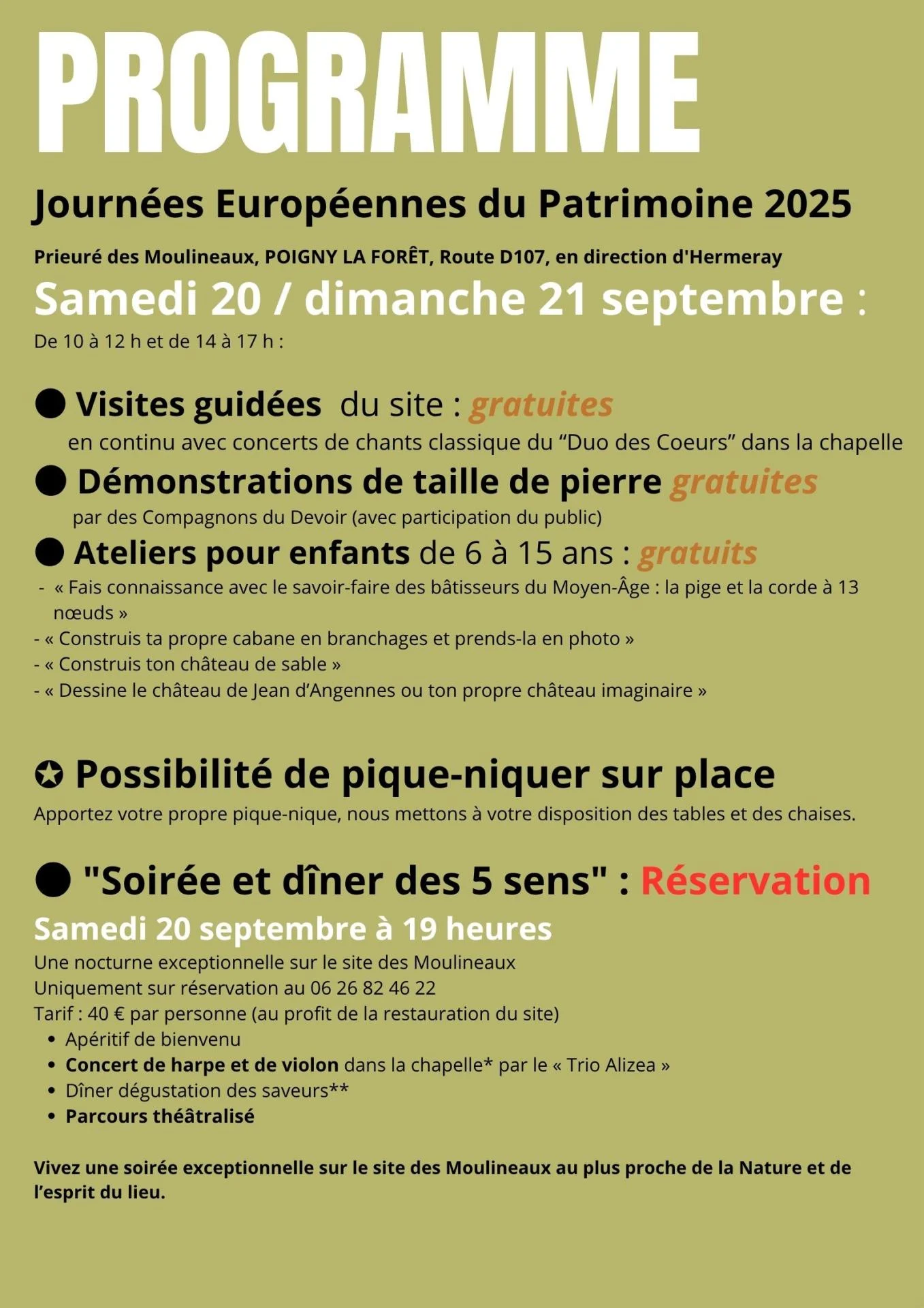 Programme jep 2025 moulineaux